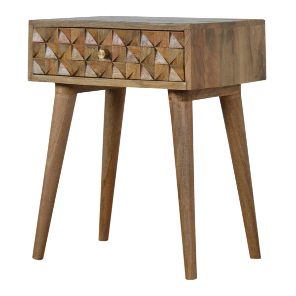 World Menagerie Kenya 1 Drawer Bedside Table Wayfair.co.uk
